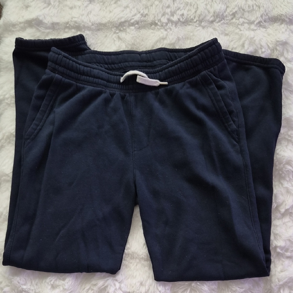 Old Navy Kids Navy Jogger Pants with White Drawstring